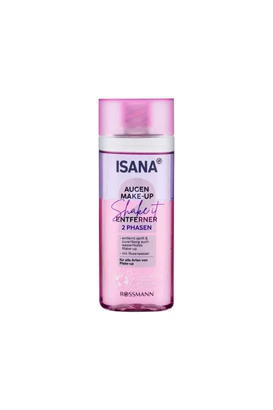 ISANA Göz Makyajı Temizleme Suyu Yağ İçerikli 100 ml ürün görseli 1