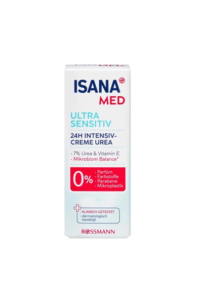 ISANA Med Yüz Kremi Intensive Üre 50 ml ürün görseli 1