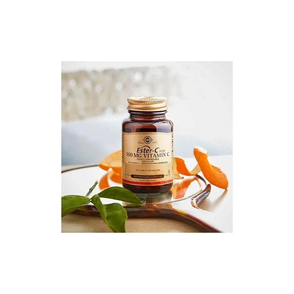 Solgar Ester-C 500 Mg 100 Kapsül 3 Adet - Resim 2