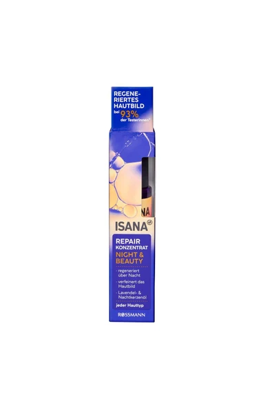 ISANA Night & Beauty Yüz Serumu Gece 30 ml ürün görseli 1