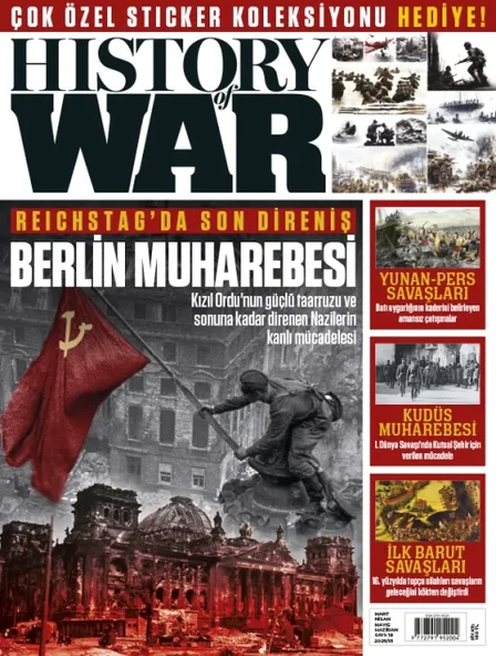 History of War Dergi 18.Sayı Mart-Nisan-Mayıs-Haziran 2026 ürün görseli 1