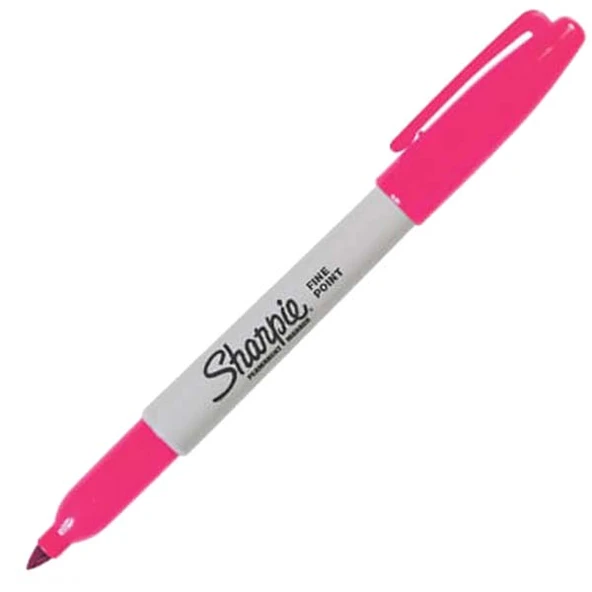 Sharpie Markör Permanent Fine Yuvarlak Uçlu Pembe 1785161 ürün görseli 1