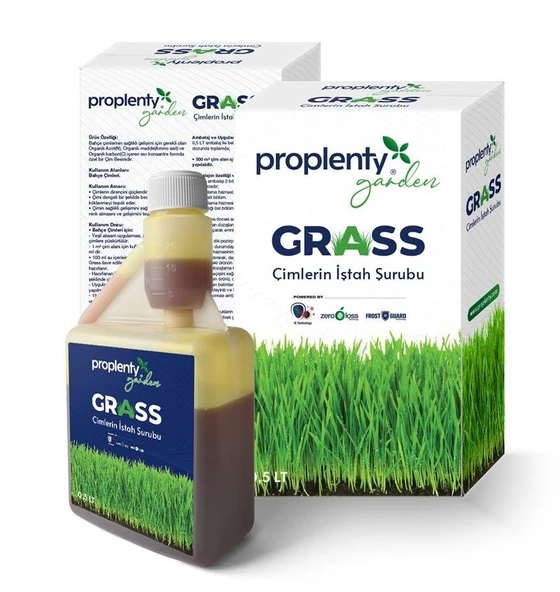 Proplenty Garden GRASS Sıvı Çim Besin Gübresi 0.5 lt ürün görseli 1