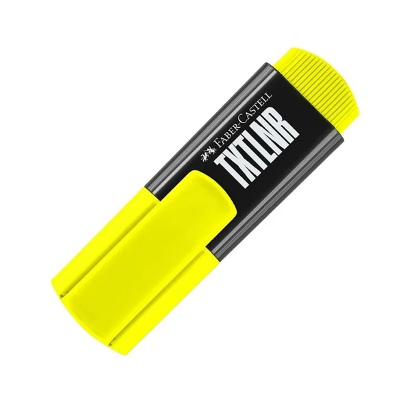 Faber-Castell Mini Textliner, Sarı 154207 - Resim 2
