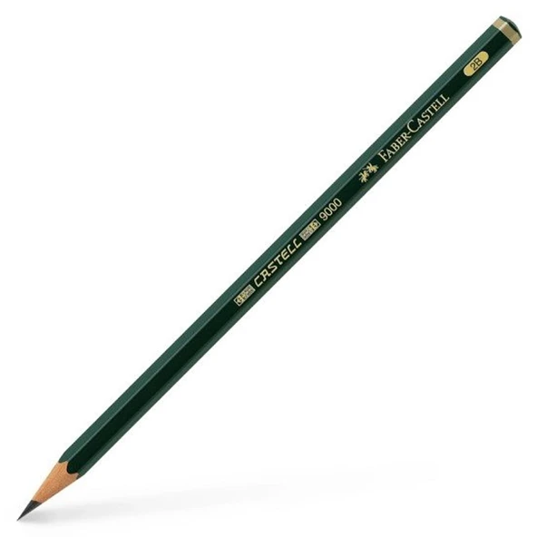 Faber-Castell Kurşun Kalem Dereceli 2B 9000 ürün görseli 1