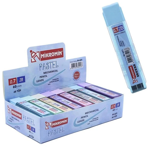 Mikro Min Pastel 60 MM 0.7 MM M-601 - Resim 2