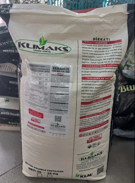 KLİMAKS 10-30-10  DAMLAMA GÜBRESİ 25 KG ürün görseli 1