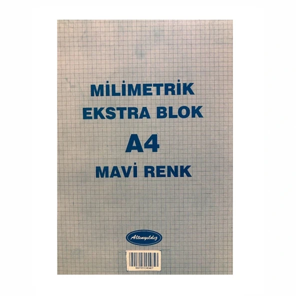 Altınyıldız Milimetrik A4 Mavi - Resim 2