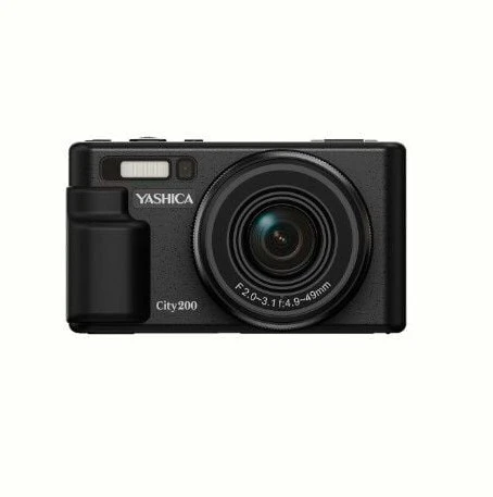 Yashica City 200 Siyah Dijital Fotoğraf Makinesi ürün görseli 1