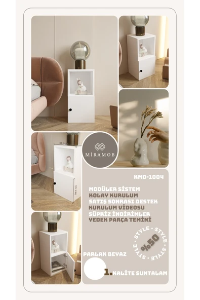 Projemob MİRAMOB KİTAPLIK BAŞUCU ORGANİZER - Resim 7