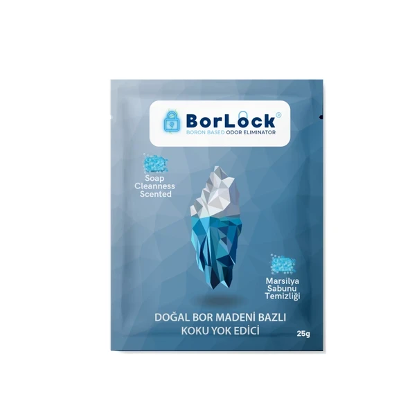 BorLock Sabun Temizliği Kokulu Koku Giderici 25g x 15 Adet ürün görseli 1