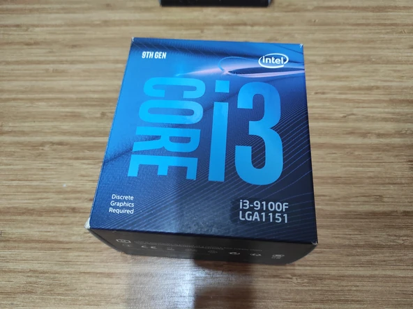 İ3 CORE LGA 1151 CPU FAN ORJİNAL KUTULU SIFIR ürün görseli 1