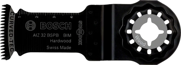 Bosch - Starlock - AIZ 32 BSPB - BIM Sert Ahşap İçin Daldırmalı Testere Bıçağı 1'li ürün görseli 1