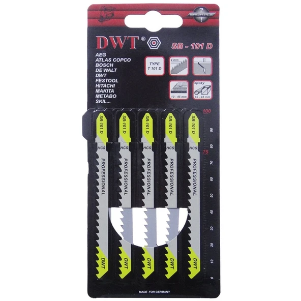 DWT SB-101D Dekupaj Testere Bıçağı 100mm - Ahşap ürün görseli 1
