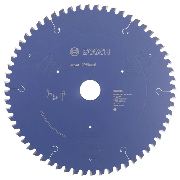 Bosch - Expert Serisi Ahşap için Daire Testere Bıçağı 254*30 mm 60 Diş ürün görseli 1