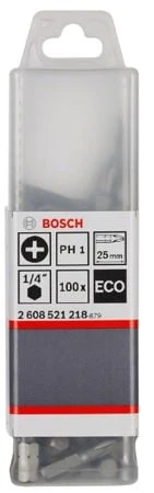 Bosch - Eco PH2 Vidalama Ucu 25mm 100'lü ürün görseli 1