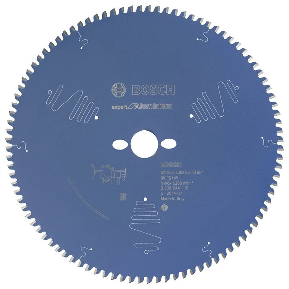 Bosch - Expert Serisi Alüminyum için Daire Testere Bıçağı 305*30 mm 96 Diş ürün görseli 1