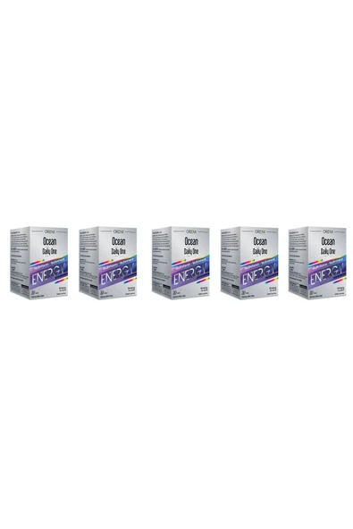 Ocean Daily One Energy 30 Tablet 5'li Paket ürün görseli 1