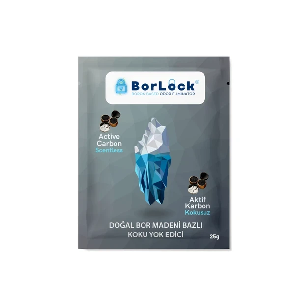 BorLock Aktif Karbonlu Koku Giderici 25g x 15 Adet ürün görseli 1