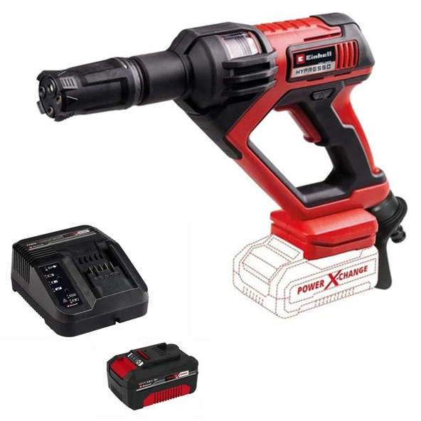 Einhell HYPRESSO 18/24-1 Akülü Basınçlı Yıkama + 18V 4,0Ah Pxc Starter Kit 1 Akü&Şarj Cihazı ürün görseli 1