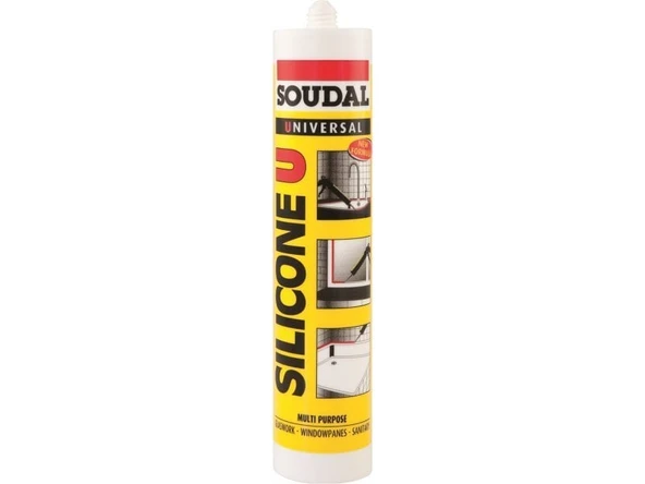 Soudal Silicone U Genel Amaçlı Silikon 280ml - Şeffaf ürün görseli 1