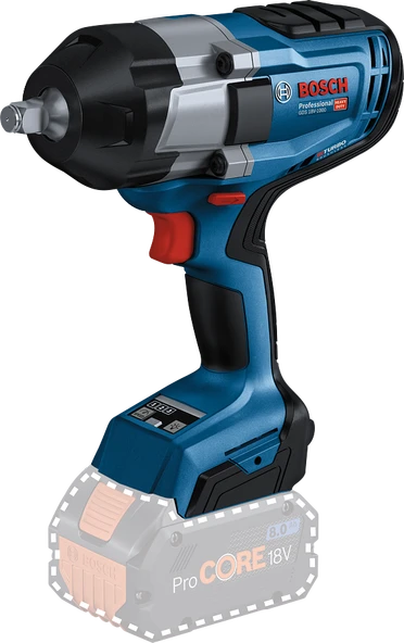 Bosch Professional GDS 18V-1000 (Solo) Akülü Darbeli Somun Sıkma Makinesi ürün görseli 1