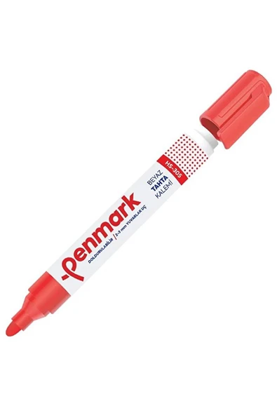 PENMARK BEYAZ TAHTA KALEMI ECOPLUS KIRMIZI ürün görseli 1