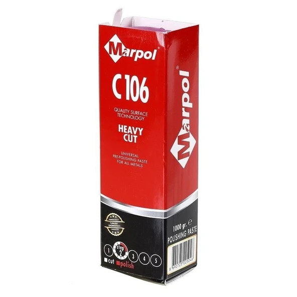 Marpol C106 Katı Polisaj Cilası Pembe 1000gr ürün görseli 1
