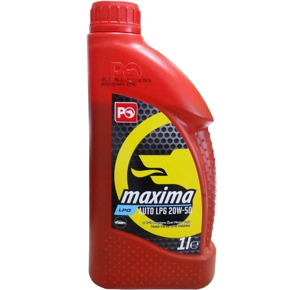 Petrol Ofisi Maxima Yağ 20W-50 1 Litre ürün görseli 1