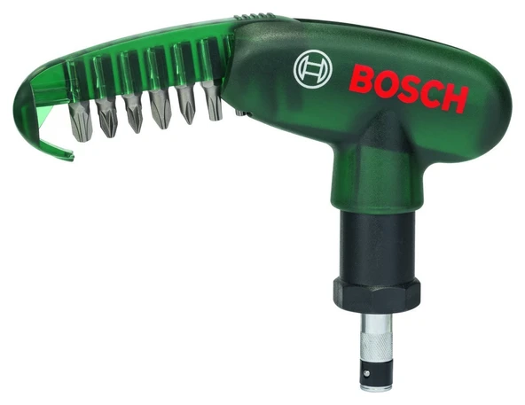 Bosch - 10 Parça Cırcırlı Cep Tornavidası ürün görseli 1