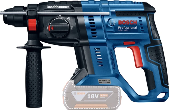 Bosch Professional GBH 180-LI Solo Kırıcı Delici 18V - Aküsüz ürün görseli 1