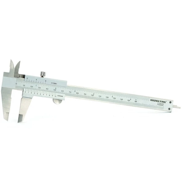 İzeltaş 05887 Kumpas Sürgülü Stoplu 150mm ürün görseli 1