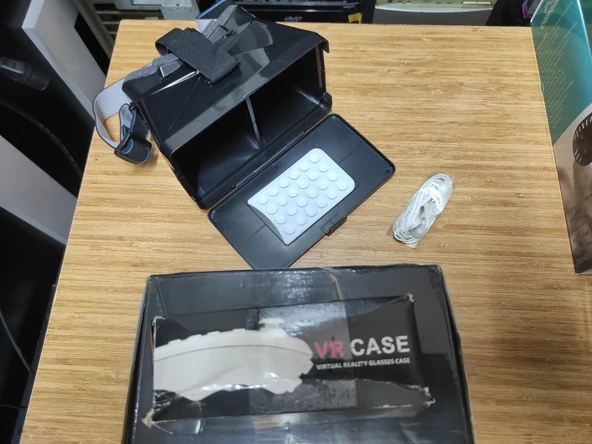 3D VR SANAK GÖZLÜK+KULAKLIK+VR CASE - Resim 2