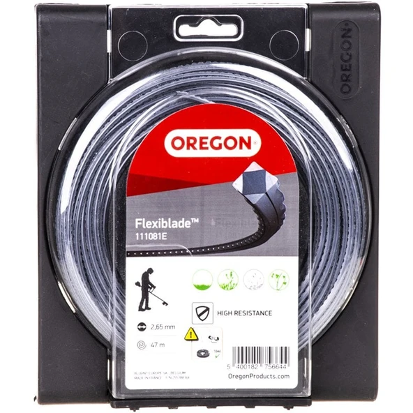 Oregon FlexiBlade 111081E Misina 2.65mm 47 Metre Tırtıklı ürün görseli 1