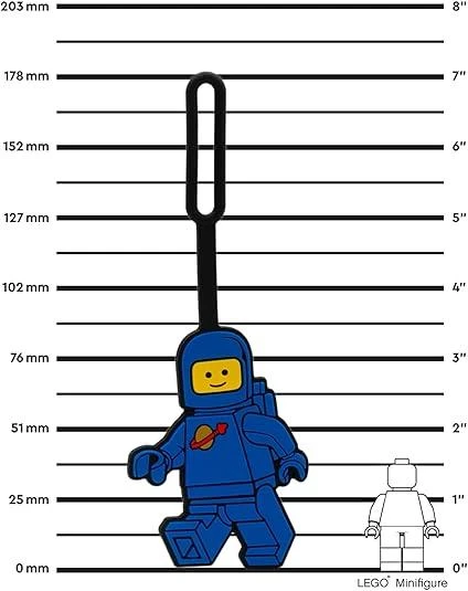 LEGO Gear 53482 Spaceman Blue Bag Tag - Resim 4