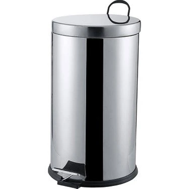 PEDALLI 16LT KROM METAL ÇÖP KOVASI GO53/01026 ürün görseli 1