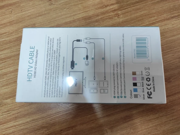 HDTV CABLE HDMI HD VİDEO ADAPTÖR - Resim 2