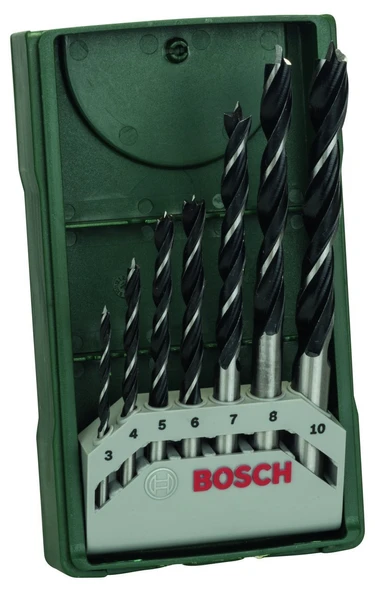 Bosch - X-Line Mini 7 Parça Ahşap Matkap Ucu Seti ürün görseli 1