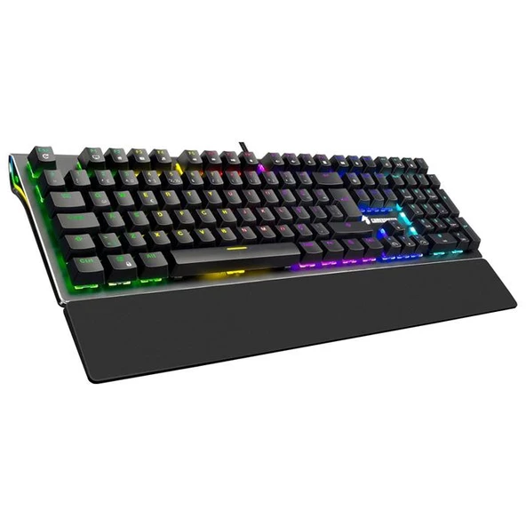GameBooster G908R Bolt Rainbow Red Switch Kablolu Mekanik Oyuncu Klavyesi ürün görseli 1