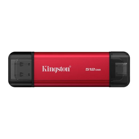 Kingston SPSD/512GB Dual USB-A/C Portable 512GB SSD, Up to 1050MB/s USB 3.2 Gen 2 ürün görseli 1