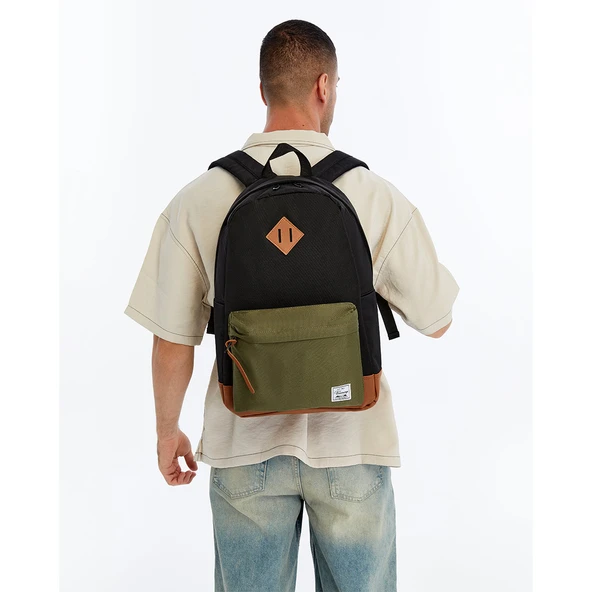 FreeCamp DayPack Limited Sırt Çantası-SİYAH-HAKİ ürün görseli 1