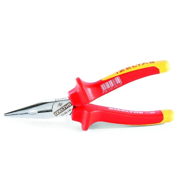 İzeltaş 3220 Uzun Kargaburun 1000V İzoleli Elektrikçi 140mm 5 1/2'' ürün görseli 1