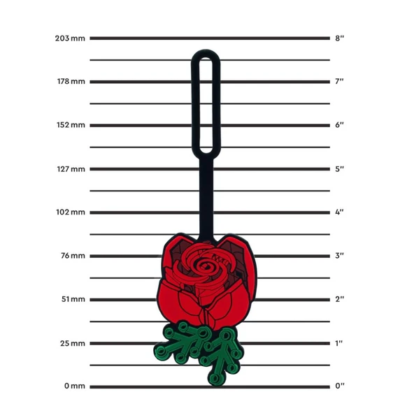 LEGO Gear 53661 Rose Bag Tag - Resim 4