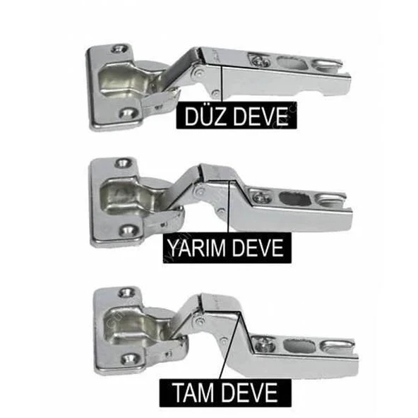 Minnes Yaylı Tas Menteşe Deveboynu - 2 Adet - Resim 2