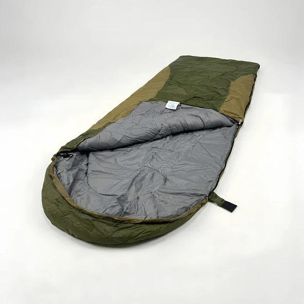 FreeCamp Traveller Envelope Uyku Tulumu-YEŞİL - Resim 3