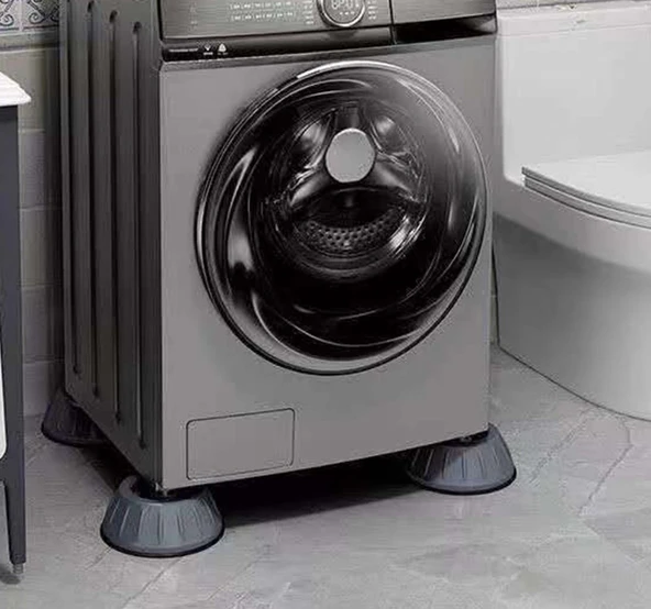 Çamaşır Makinesi Kayma Ve Titreşim Engelleyici - Gürültü Emici Aparatlar 4 Lü Set GO53/00967 ürün görseli 1