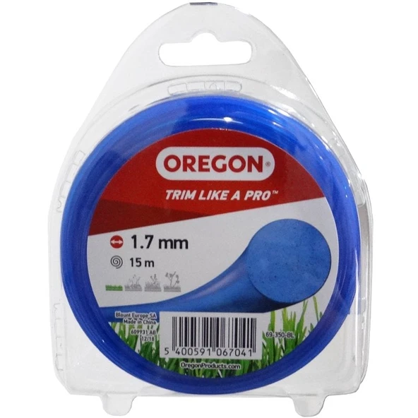 Oregon 69-350-BL Misina 1.7mm 15 Metre Mavi Yuvarlak ürün görseli 1