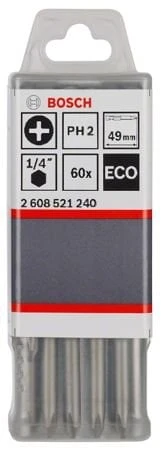 Bosch - Eco PH2 Vidalama Ucu 49mm 60'lı ürün görseli 1