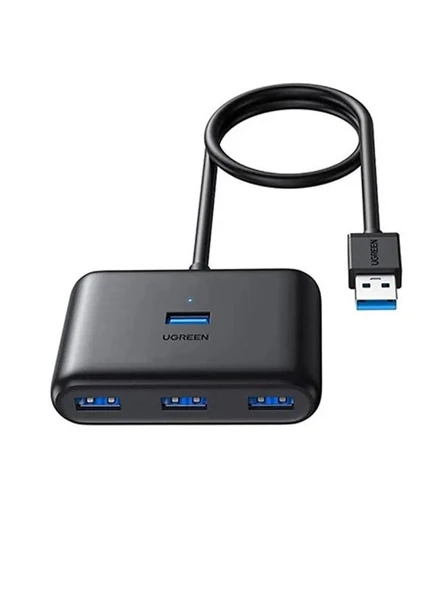 UGREEN 15697 CM688 USB 3.2 to 4xUSB-A Port Gen 1 USB Hub Çoklayıcı Dönüştürücü Siyah 1metre ürün görseli 1