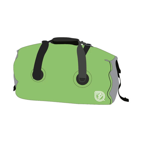 Jr Gear Roll-Top Vinyl Duffel 30 Çanta-YEŞİL ürün görseli 1
